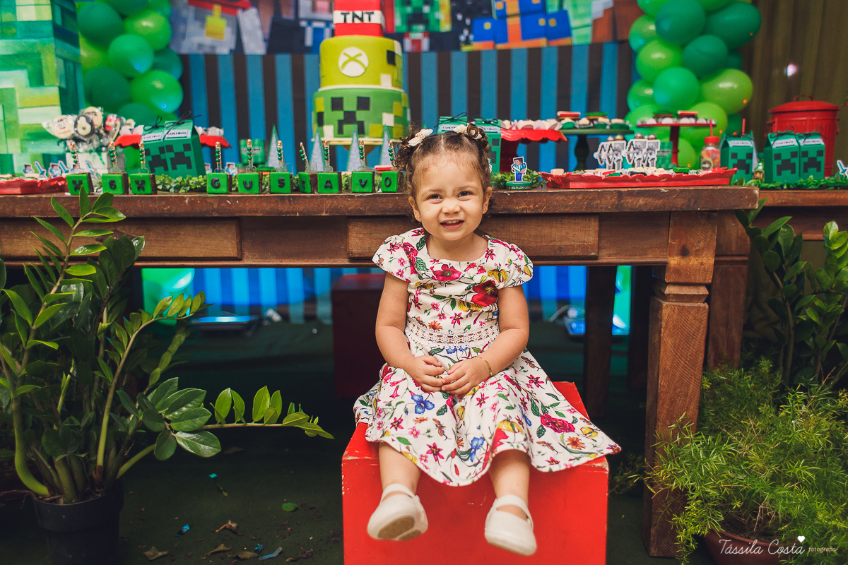 Festa de menino no tema minecreft, no cerimonial Oficina de Festas, na Praia da Costa, fotografia de aniversario infantil na Praia da Costa, festa de menino em cerimonial, mãe de menino, decor diferente para menino, 6 anos, festa para 6 anos, decoração 