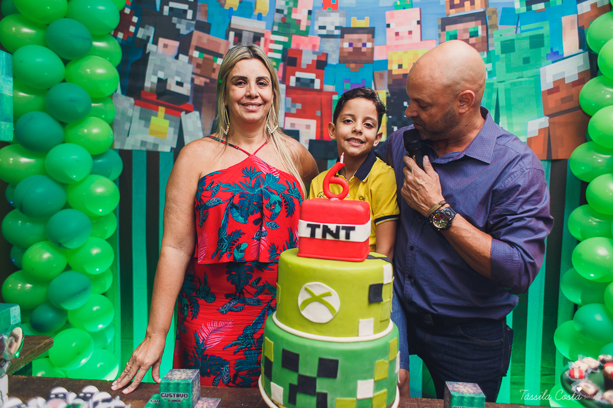 Festa de menino no tema minecreft, no cerimonial Oficina de Festas, na Praia da Costa, fotografia de aniversario infantil na Praia da Costa, festa de menino em cerimonial, mãe de menino, decor diferente para menino, 6 anos, festa para 6 anos, decoração 