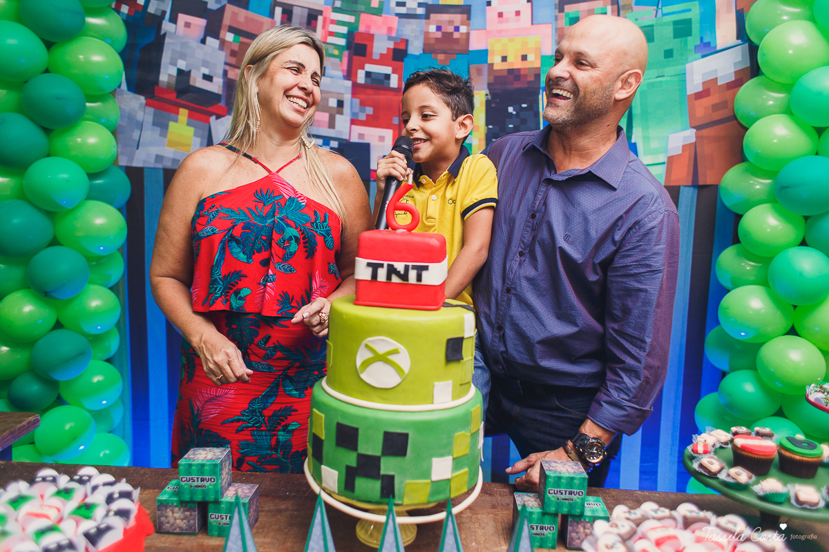 Festa de menino no tema minecreft, no cerimonial Oficina de Festas, na Praia da Costa, fotografia de aniversario infantil na Praia da Costa, festa de menino em cerimonial, mãe de menino, decor diferente para menino, 6 anos, festa para 6 anos, decoração 