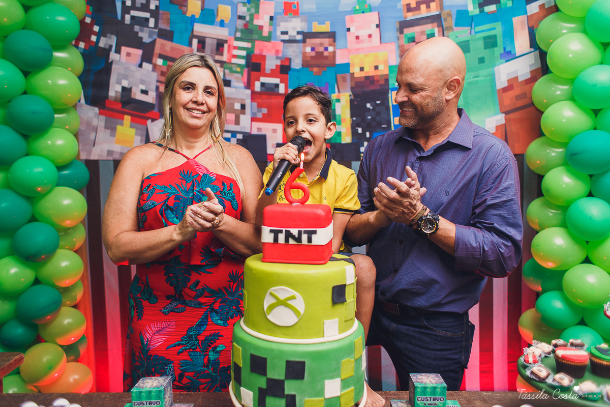 Festa de menino no tema minecreft, no cerimonial Oficina de Festas, na Praia da Costa, fotografia de aniversario infantil na Praia da Costa, festa de menino em cerimonial, mãe de menino, decor diferente para menino, 6 anos, festa para 6 anos, decoração 