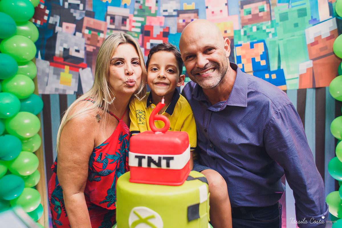 Festa de menino no tema minecreft, no cerimonial Oficina de Festas, na Praia da Costa, fotografia de aniversario infantil na Praia da Costa, festa de menino em cerimonial, mãe de menino, decor diferente para menino, 6 anos, festa para 6 anos, decoração 