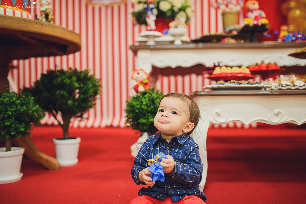 tássila costa, fotografia de evento, festa infantil, aniversário infantil em vila velha, festa linda no cerimonial o mais legal, festa no O Mais Legal, aniversário de menino, tema circo, aniversário em Vitória ES, fotos 