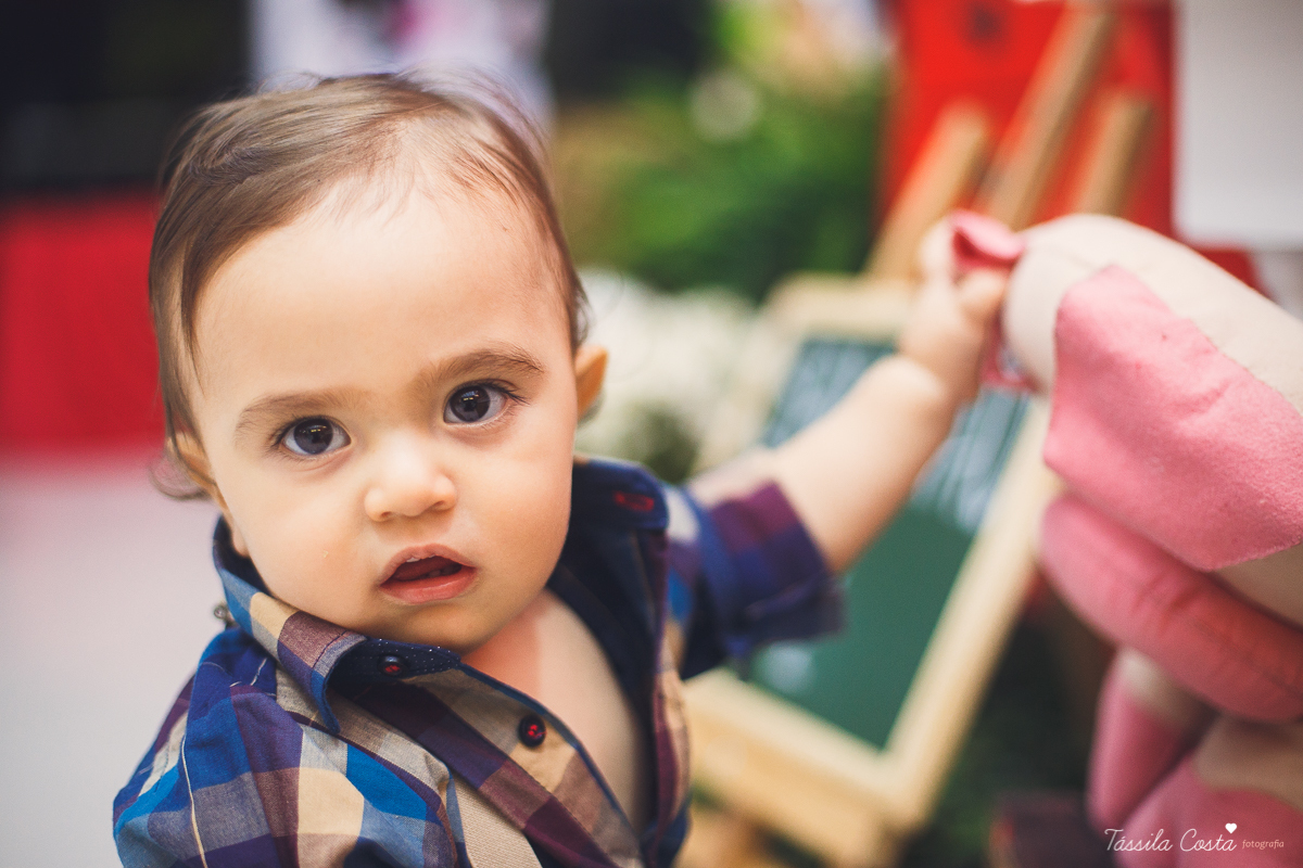 aniversário lindo do Salomão, doces panela de brownie, aniversário de 1 ano no condomínio na Praia de Itaparica, Tássila Costa fotografia, festa no tema fazendinha para meninos