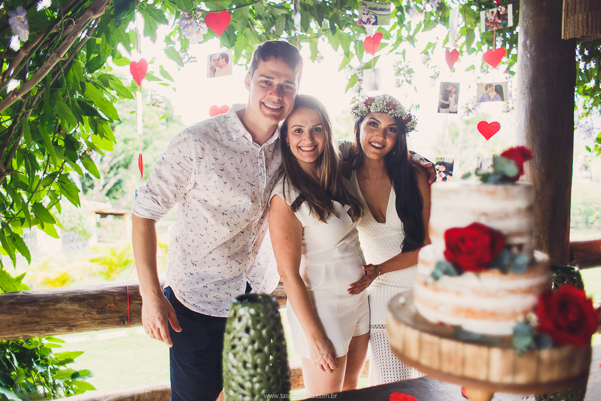 festa de noivado simples para família e amigos, Tássila costa fotografia, festa no sítio na família, Mayara e Lucas, Guarapari Recanto do Look