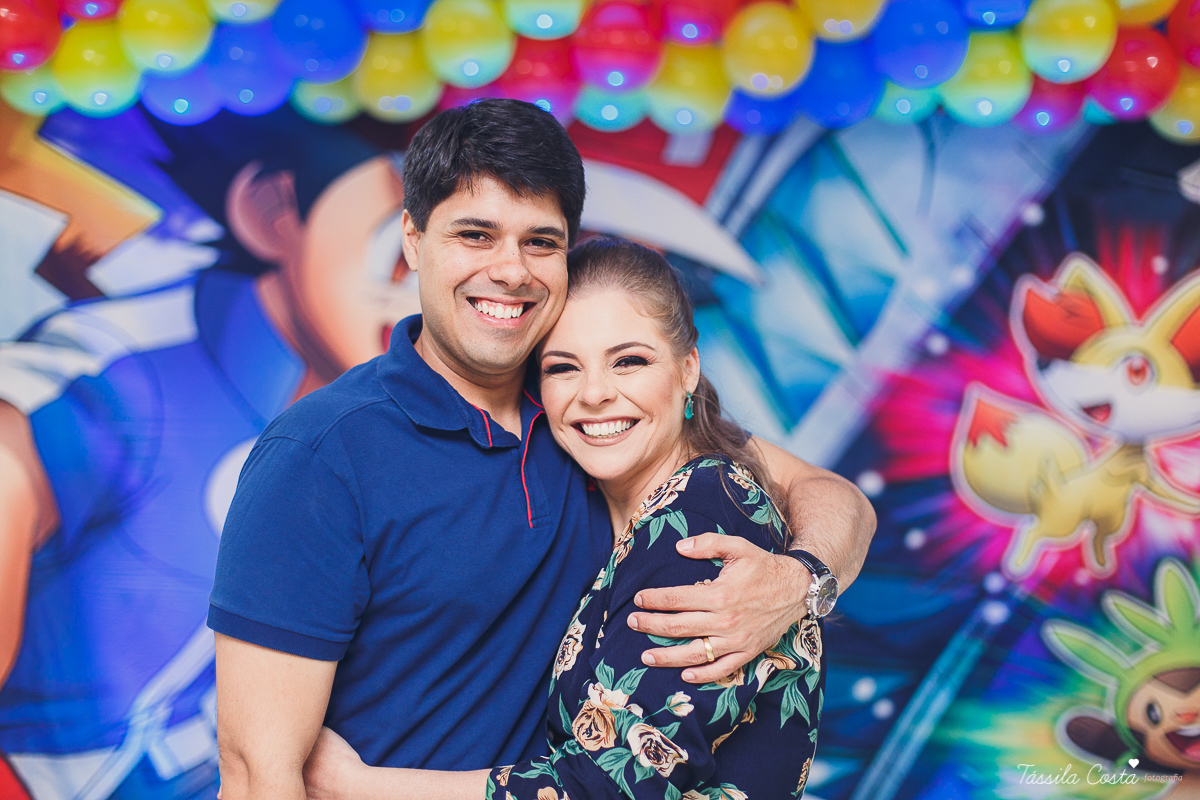 festa de menino, luis henrique 10 anos, festa no tema pokemon, familia linda, cerimonial em Praia de Itaparica, Cerimonial Tindolelê