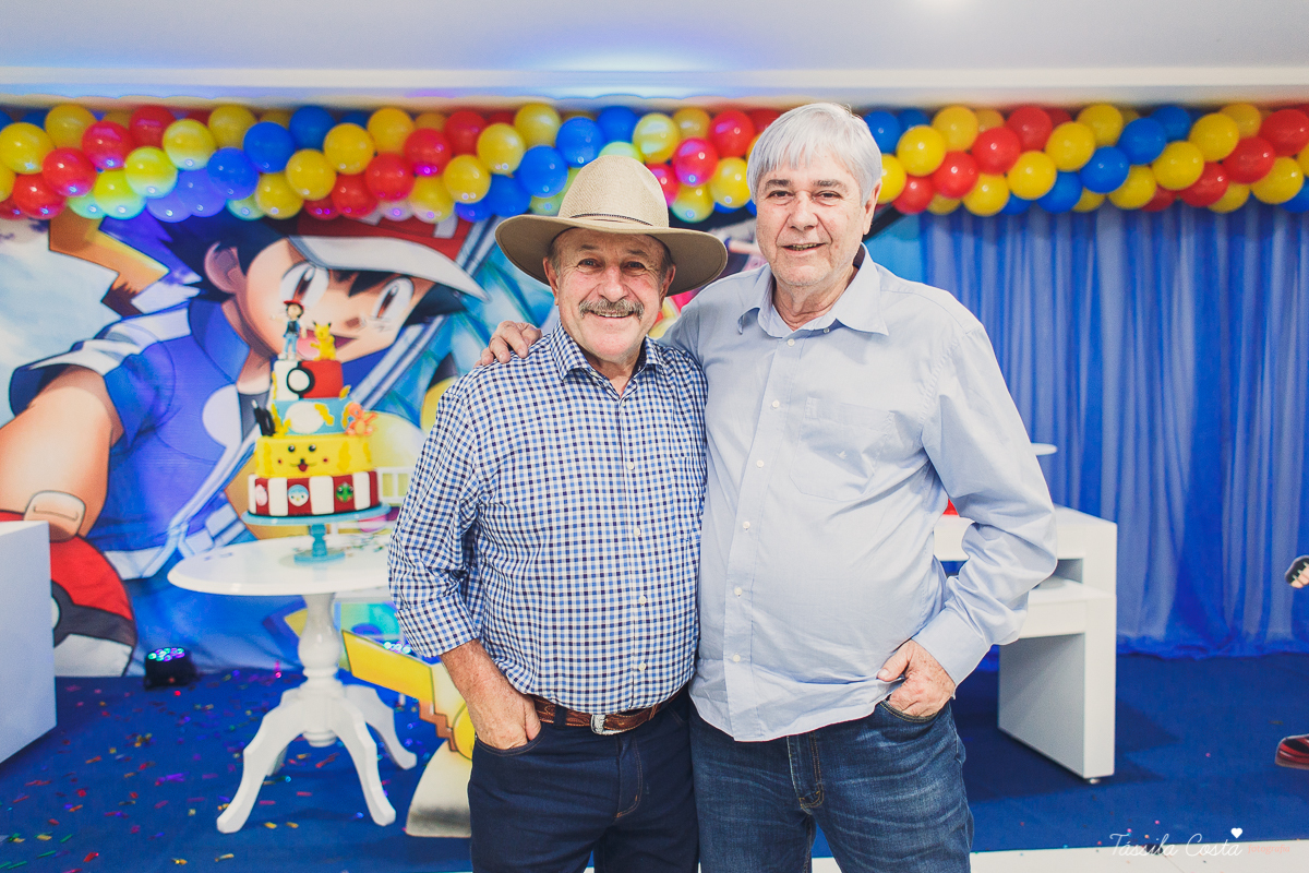 festa de menino, luis henrique 10 anos, festa no tema pokemon, familia linda, cerimonial em Praia de Itaparica, Cerimonial Tindolelê