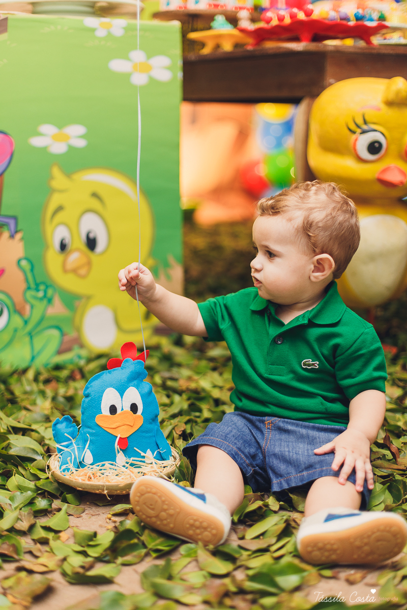 fotografia de festa infantil. no Cerimonial O Mais Legal, em Vitória, Bairro de Fátima, festa de menino, decoração da Galinha Pintadinha, do Cerimonial O Mais Legal, fotos lindas de aniversário infantil em Vitória ES, o que vestir no aniversário do filho