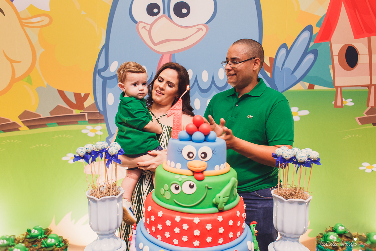 fotografia de festa infantil. no Cerimonial O Mais Legal, em Vitória, Bairro de Fátima, festa de menino, decoração da Galinha Pintadinha, do Cerimonial O Mais Legal, fotos lindas de aniversário infantil em Vitória ES, o que vestir no aniversário do filho