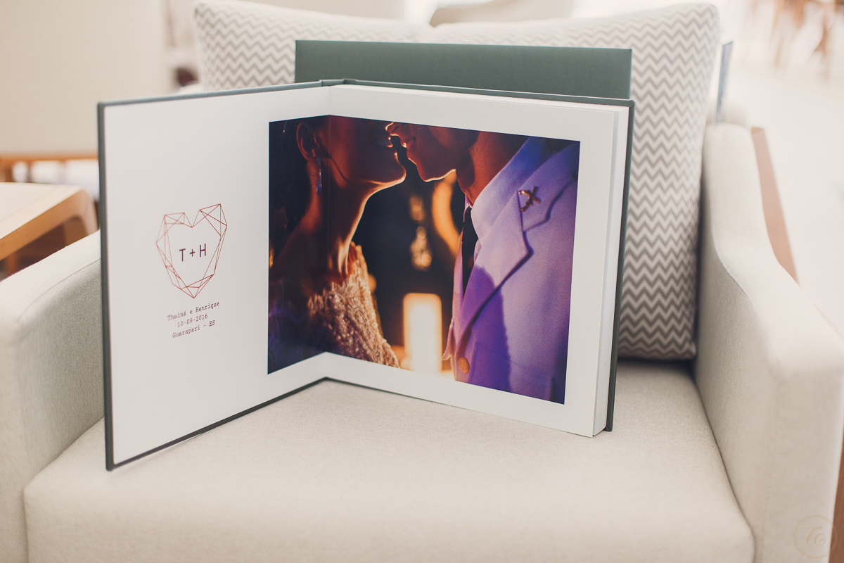 álbum de casamento lindo, álbum de casamento feito em Vila Velha, ES, fotografia de casamento, álbum encadernado