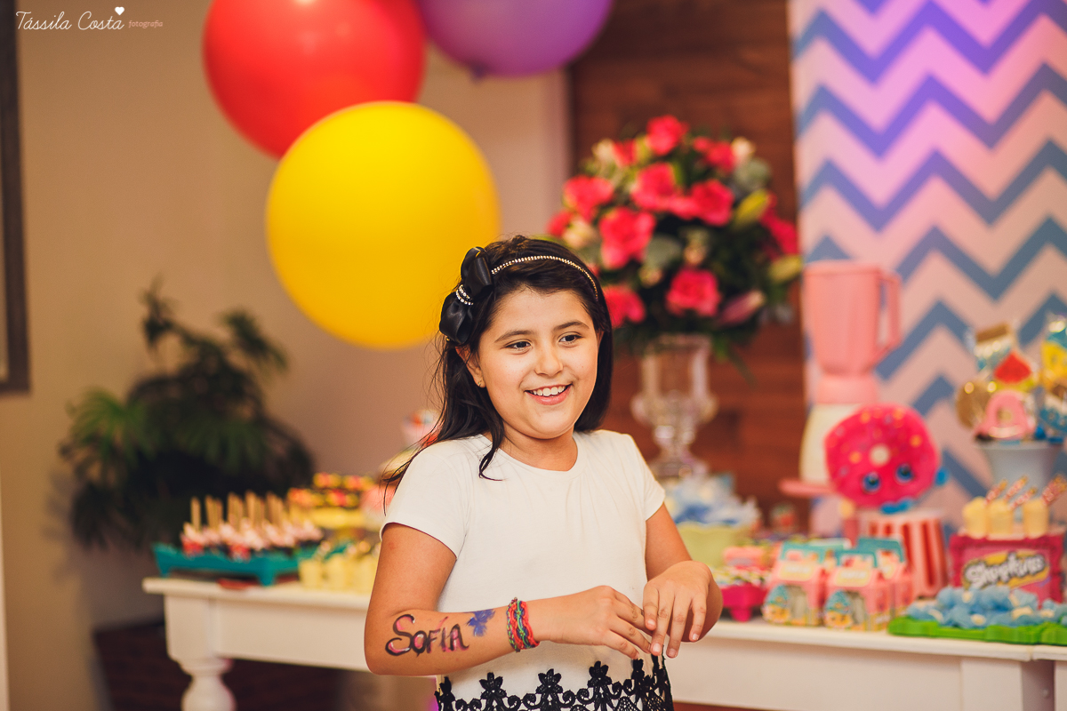 festa no tema shopkins, festa dos sonhos. Aniversário da Sofia de 8 anos, em Manguinhos Serra ES, festa de menina, 08 anos, vila velha es, fotógrafa Tássila Costa no aniversário da Sofia, fotografia de aniversário de men