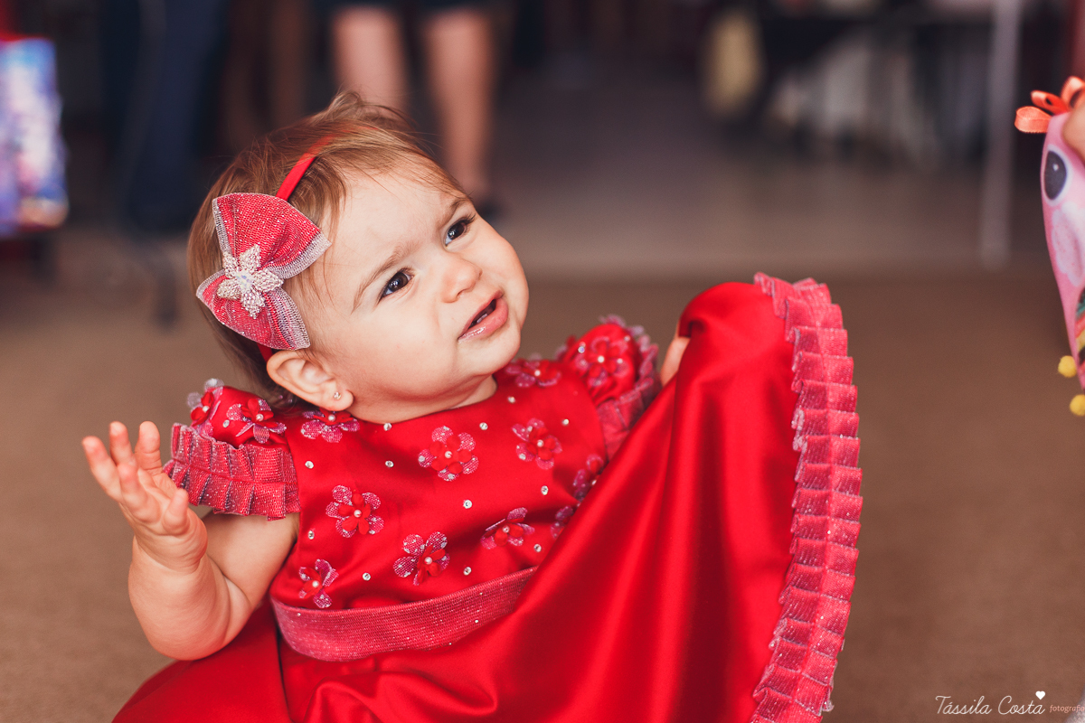 aniversário no tema Disney, aniversário de menina no tema Disney, no Cerimonial O Mais Legal, Sofia 1 ano, tudo azul e vermelho no aniversário, o que vestir no aniversário de 1 ano da filha, look Le Infance para aniversário de 1 ano, Le Infance vestidos