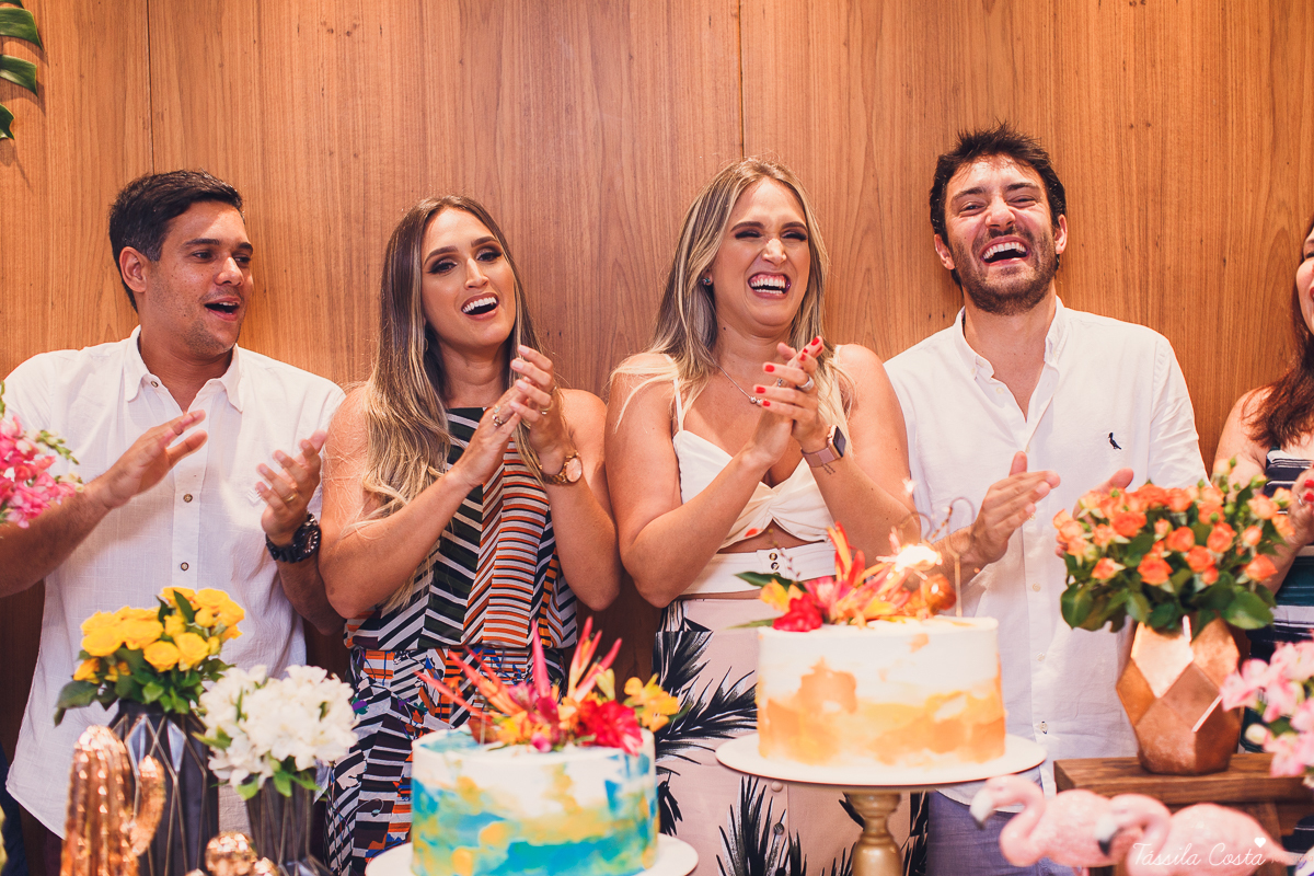 decoração para aniversário de 30 anos, festa linda para irmãs gêmeas, festa de 30 anos de gêmeas, bolo de Thais Gois, fotografia de Tássila Costa, fotógrafa em Vitória ES, fotografia de festa em vix ES, o que vestir no aniversário de 30 anos