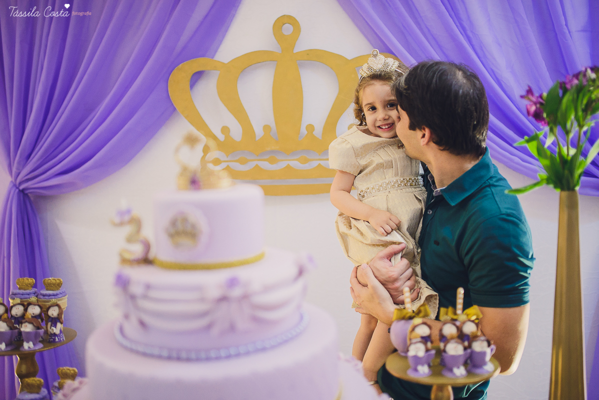 aniversário lindo da princesa sofia, em vitória ES, decoração da Chic Ballon, festa de menina, festa no condomínio em Vix ES, fotos by Tássila Costa