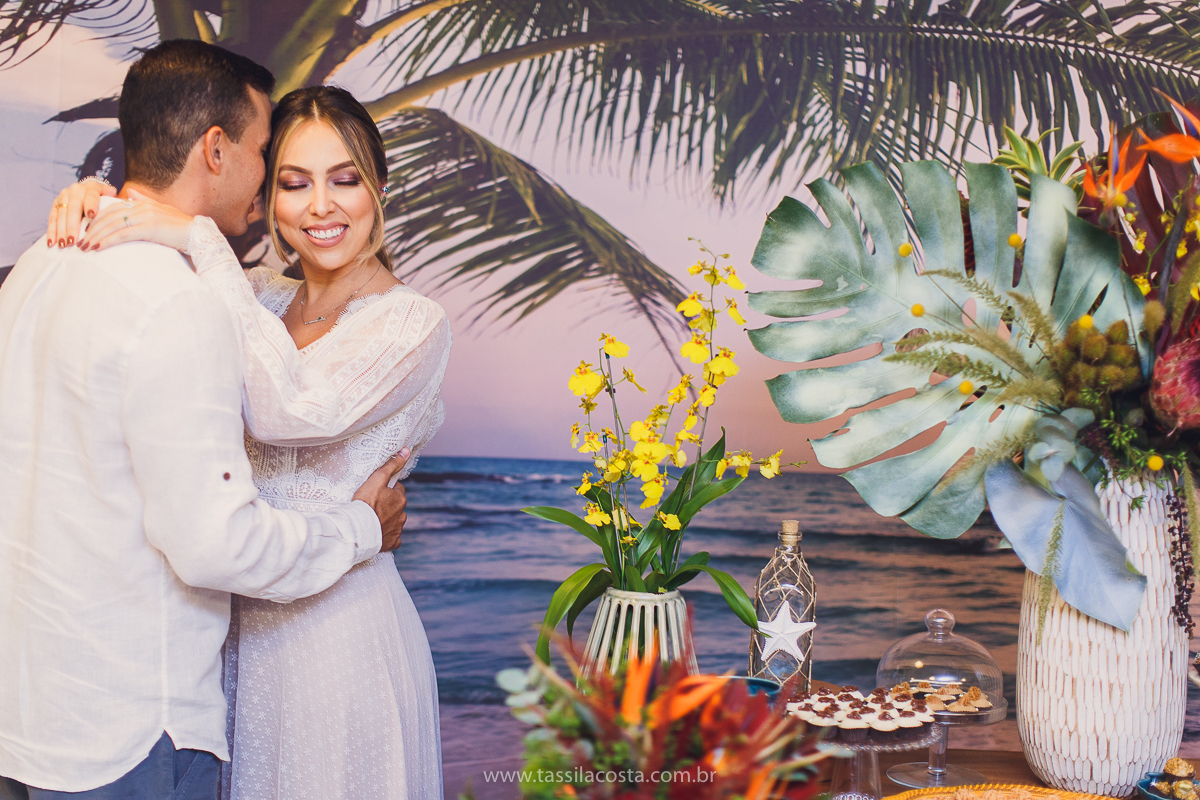 decoração linda de chá bar, Dayane e Higgor, decoração de chá bar by Tais Vaz, fotografia de chá bar by Tássila Costa, chá bar inspirado na balada Tardezinha do Thiaguinho, vestido lindo para usar no chá bar, chá bar em Vitória ES, noivos lindos em ViX
