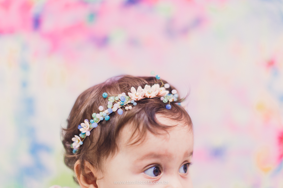 festa infantil linda, feita na casa de festa Zueira, na Praia da Costa, Vila Velha ES. Tássila Costa fotografia, Luísa 1 ano, fotografia de festa infantil na Praia da Costa