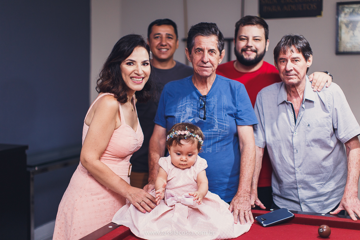 festa infantil linda, feita na casa de festa Zueira, na Praia da Costa, Vila Velha ES. Tássila Costa fotografia, Luísa 1 ano, fotografia de festa infantil na Praia da Costa