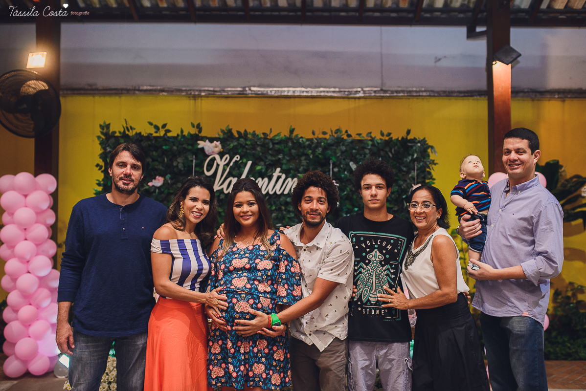 chá de bebê lindo, da Valentina, da mamãe Keila, realizado no cerimonial Fogão de Lenha, na Praia do Canto, próximo ao Triângulo, família linda e super animada