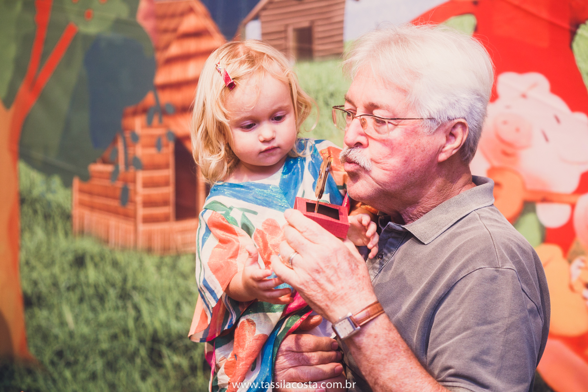 festa no tema 3 porquinhos, da Luisa 2 anos, no cerimonial Na Brinca, em Vitória ES, Tássila Costa fotografia, festa de menina, aniversário de menina, fotografia de festa infantil, Espírito Santo, mãe de duas, tema diferente para aniversário de 2 anos 