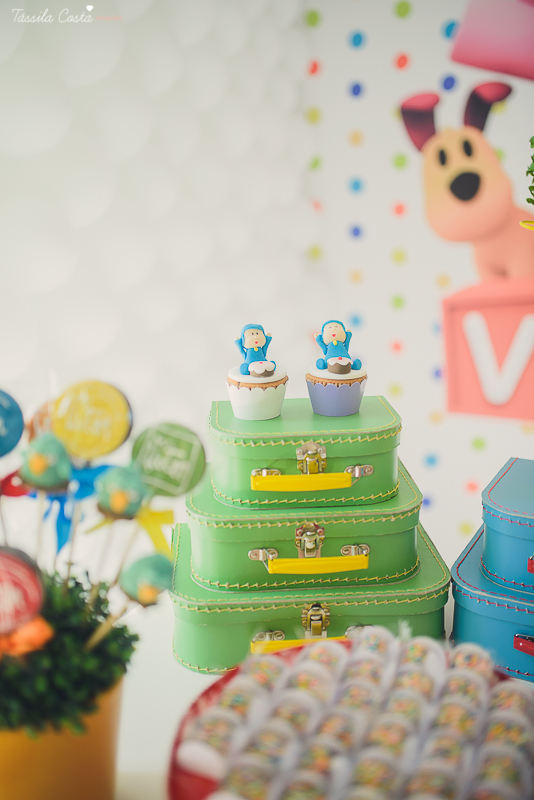 festa de menino, no tema pocoyo,desenvolvido pela loja As Meninas Locações, em Vitória ES, festa em casa, fotografia by Tássila Costa fotógrafa