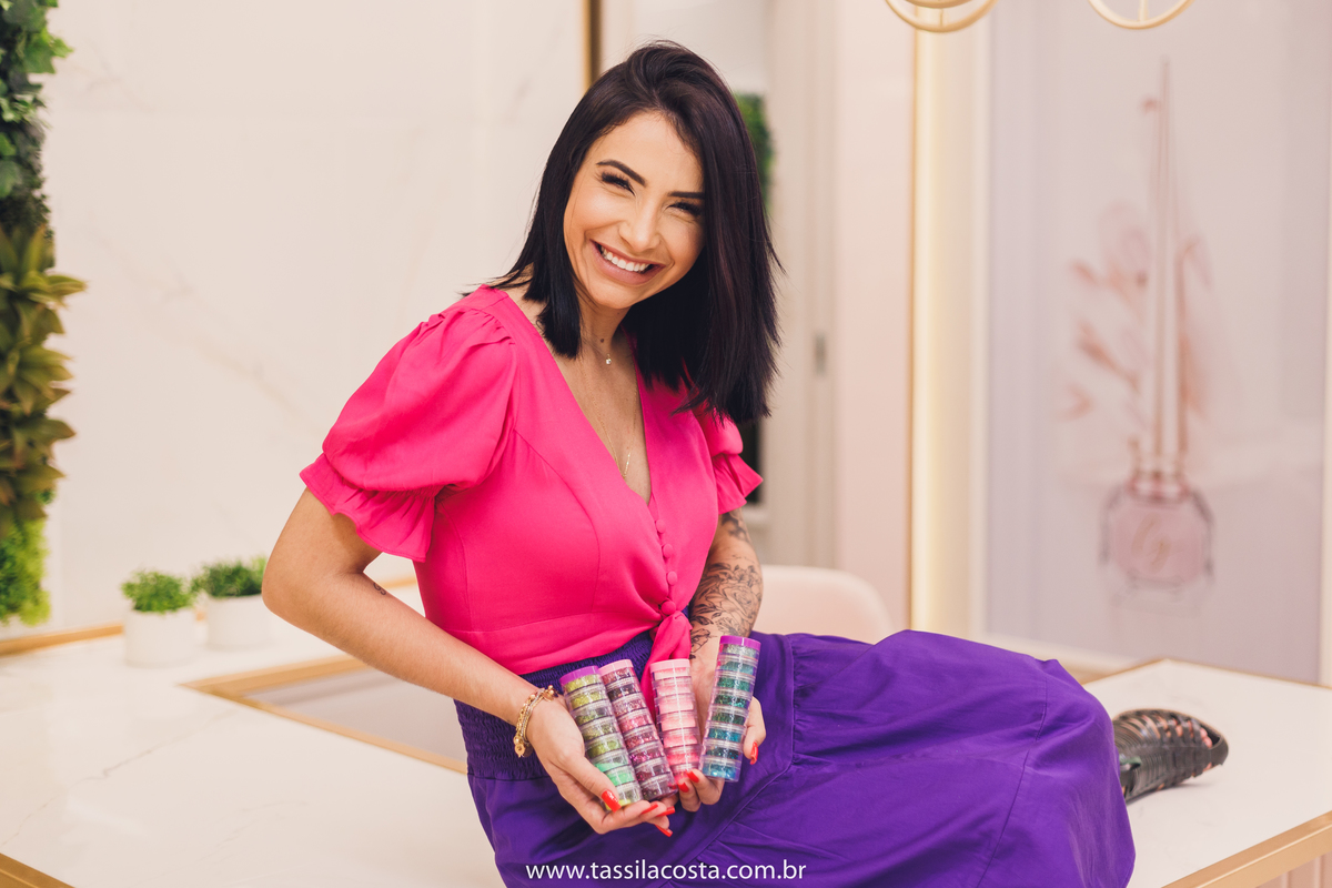 Nail designer Letícia Gama, Coisas boas acontecem, salão de unha na praia da costa, unha de fibra, fotos para o Instagram, método liderar, Tássila Costa fotografia, equipe de nail designer, Vila Velha es