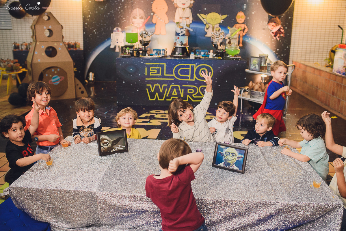 festa no tema star wars para menino de 4 anos, festa dos sonhos de qualquer menino, filme star wars, festa em vitória es, no prédio, decoração As Meninas Locações