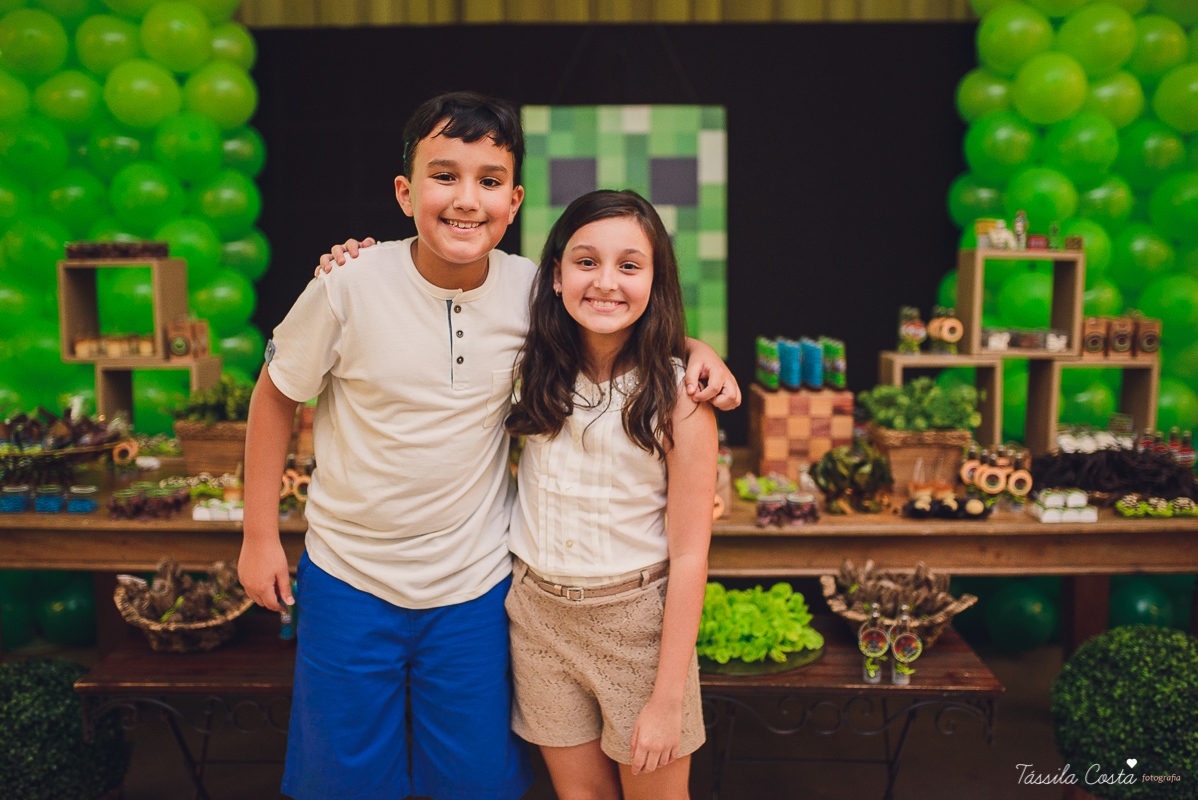 tassila costa, tassila costa fotografia, tassila costa fotografa, tassila foto, fotografia, vila velha, vitoria, vix, es, aniversario, aniversario infantil, festa infantil, festa de menino, 10 anos, festa, festa em vila velha, tema minicraft, minicraft, p