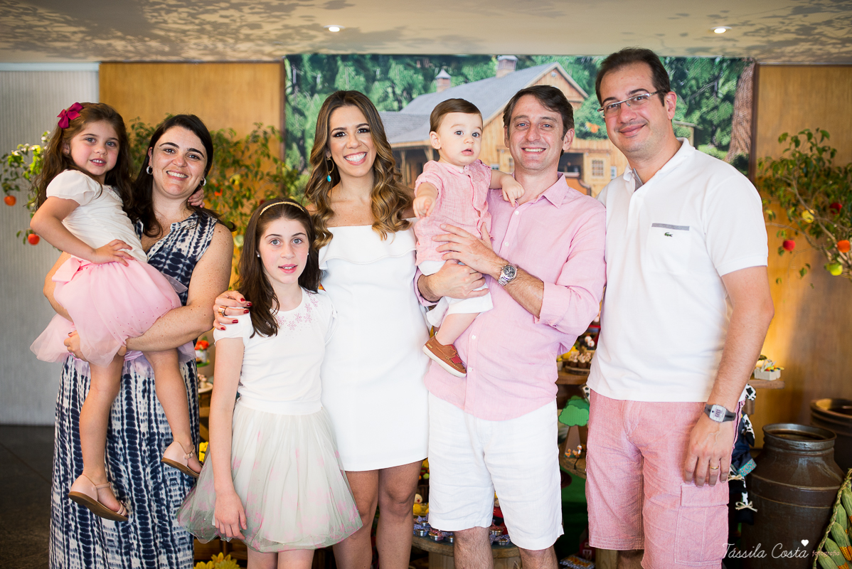 Festa linda para o Miguel, no Hotel Senac Ilha do Boi, 1 ano muito feliz, festa no tema fazendinha, decoração Ipê Amarelo by Leticia, mãe dentista Alice Sarcinelli