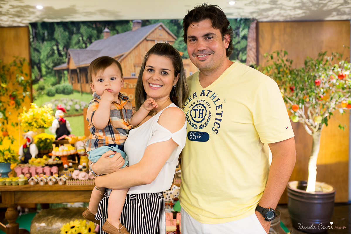 Festa linda para o Miguel, no Hotel Senac Ilha do Boi, 1 ano muito feliz, festa no tema fazendinha, decoração Ipê Amarelo by Leticia, mãe dentista Alice Sarcinelli