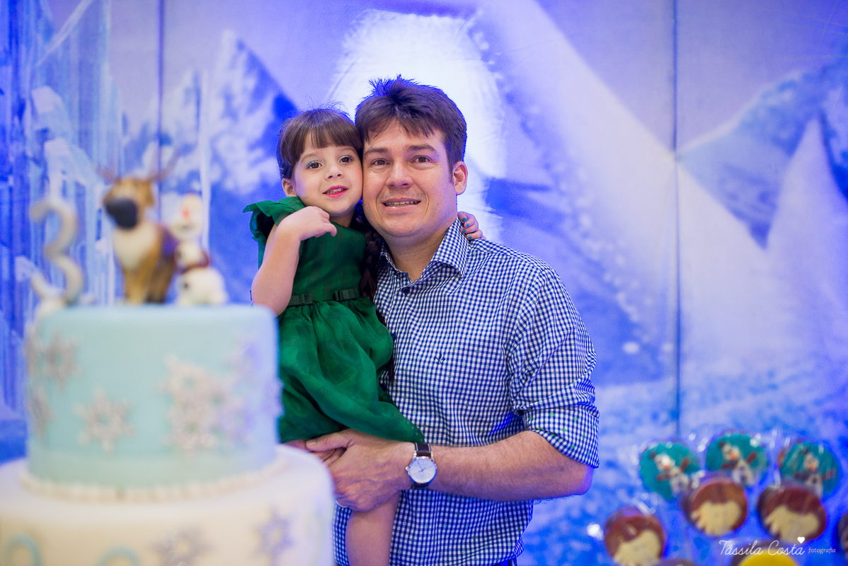 aniversário dos sonhos em vila velha es, buffet e cerimonial infantil em vila velha Catavento, rodovia do sol, praia de itaparica, tema frozen, luisa 3 anos, decoracao de aniversario de menina
