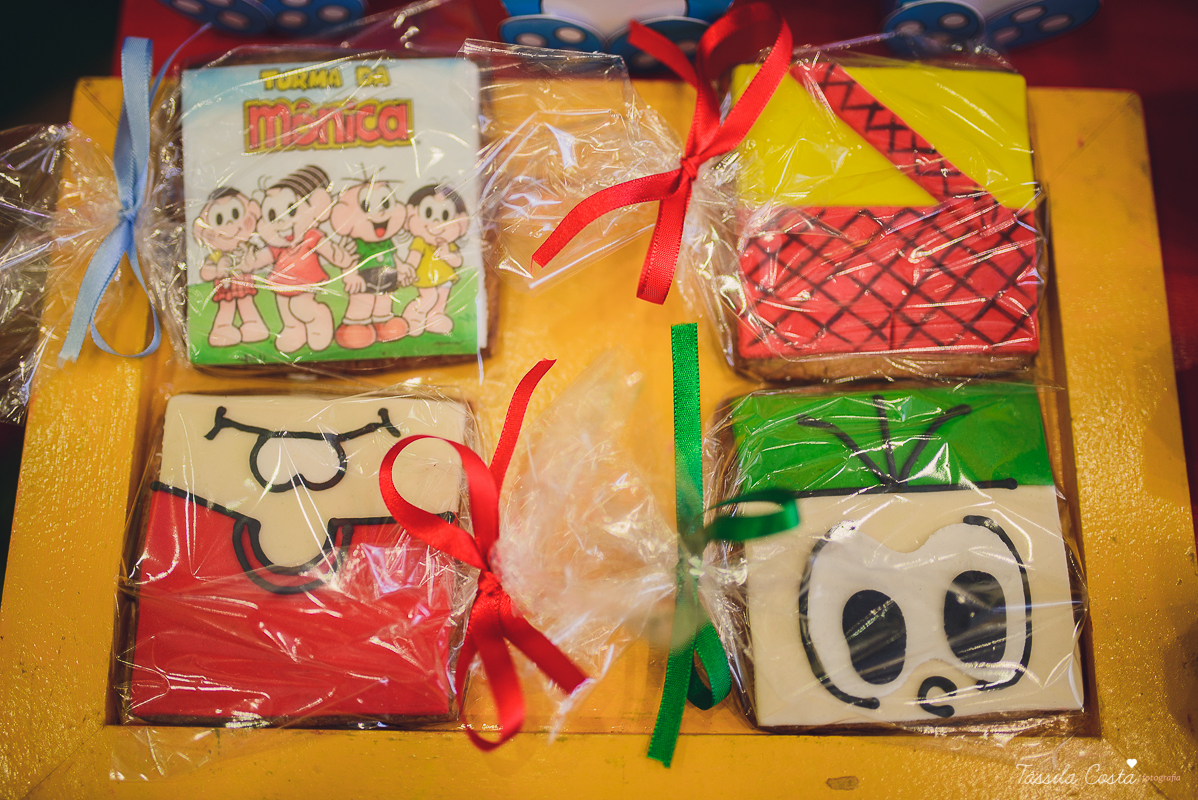 festa linda, no cerimonial Fanfarra, em Bento Ferreira, Vitória, fotos de eventos, festa infantil no tema Turma da Mônica, 3 anos da Laura, filha da chef de cozinha Marcela Bourguignon