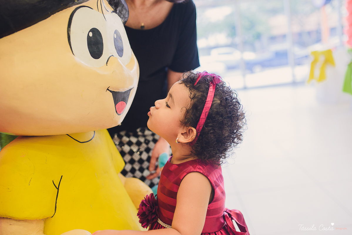 festa linda, no cerimonial Fanfarra, em Bento Ferreira, Vitória, fotos de eventos, festa infantil no tema Turma da Mônica, 3 anos da Laura, filha da chef de cozinha Marcela Bourguignon