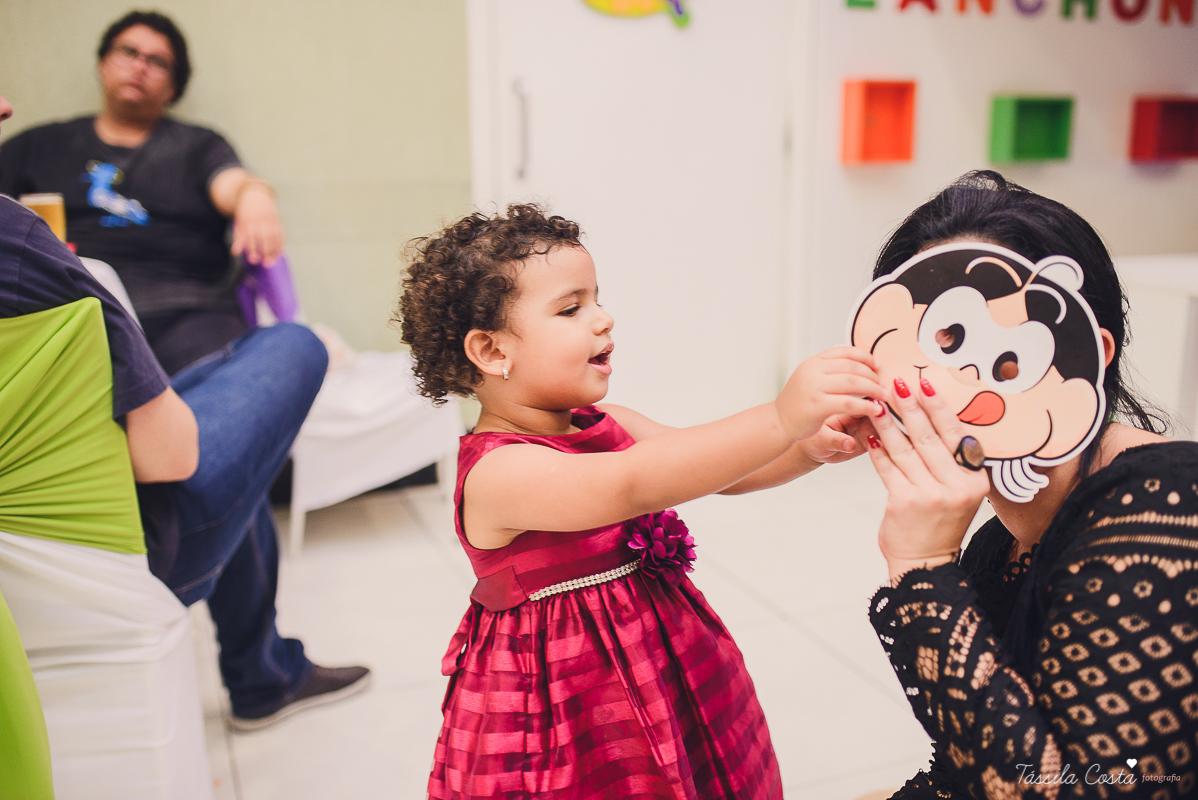 festa linda, no cerimonial Fanfarra, em Bento Ferreira, Vitória, fotos de eventos, festa infantil no tema Turma da Mônica, 3 anos da Laura, filha da chef de cozinha Marcela Bourguignon