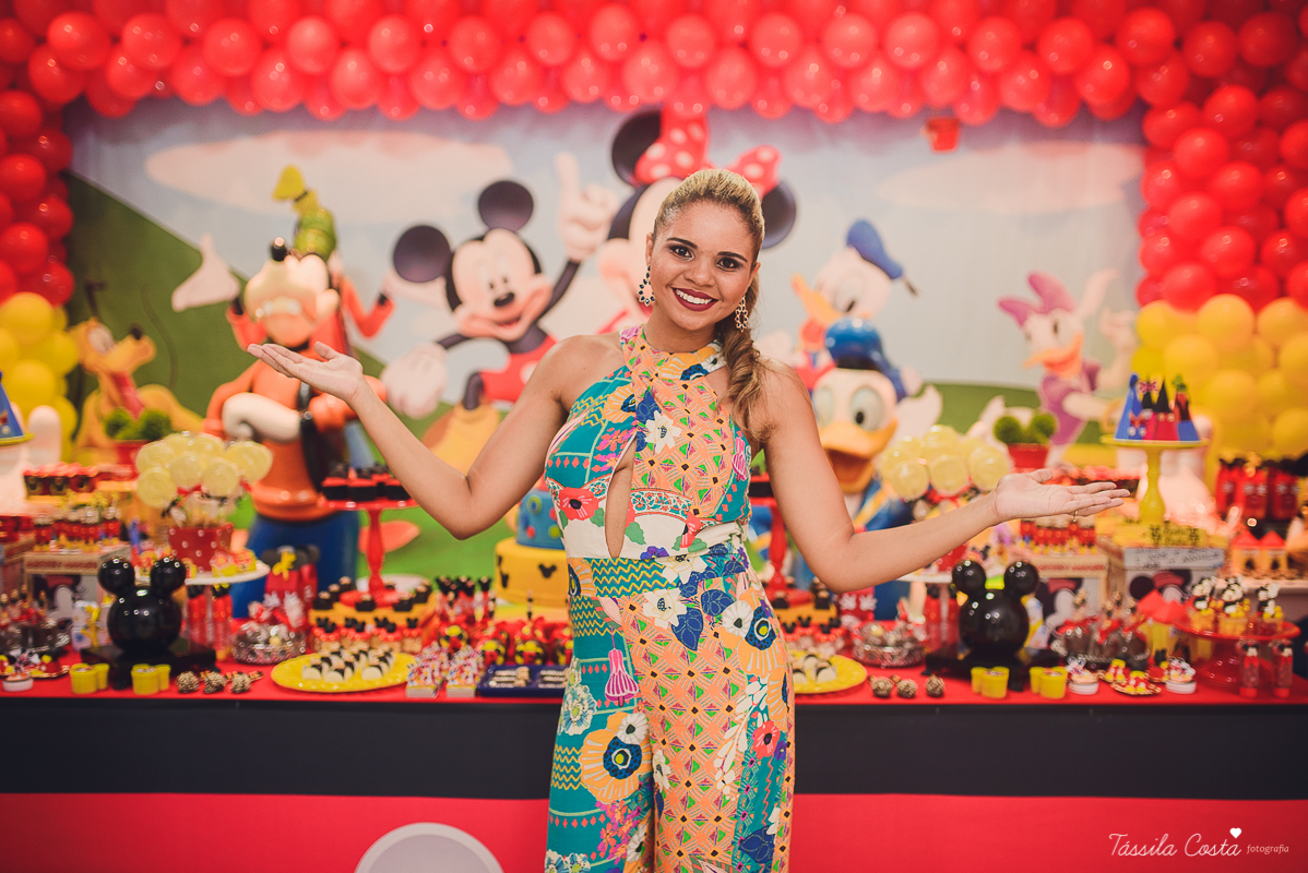 festa do Mickey, com decoração da Muita Farra, em Vila Velha - ES, fotos Tássila Costa, cerimonial infantil em Vila Velha, doces personalizados do mickey