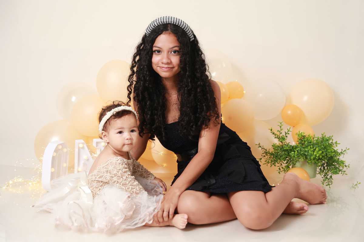 Fotos com os irmãos