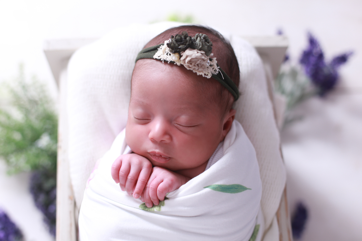 Ensaio de Newborn Menina.