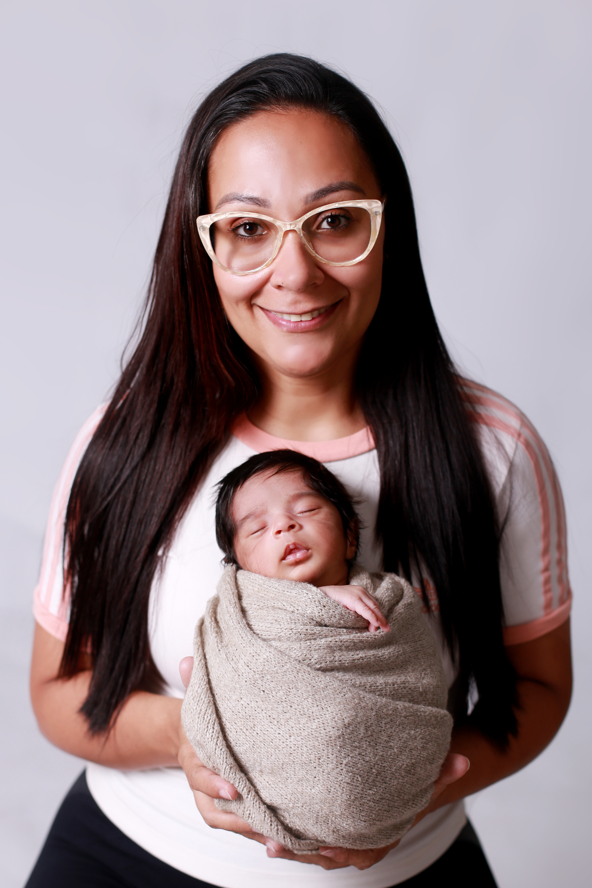 Newborn com a mamãe.