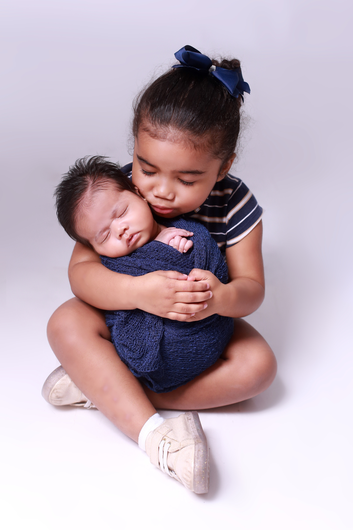 ensaio fotográfico com irmãos