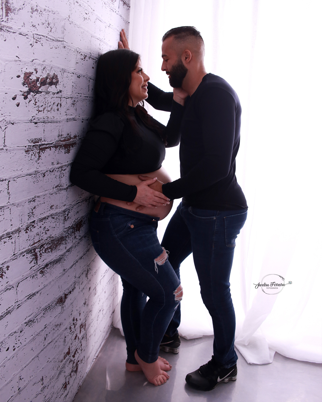 Look para ensaio de gestante.