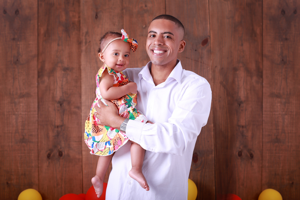 foto com o papai