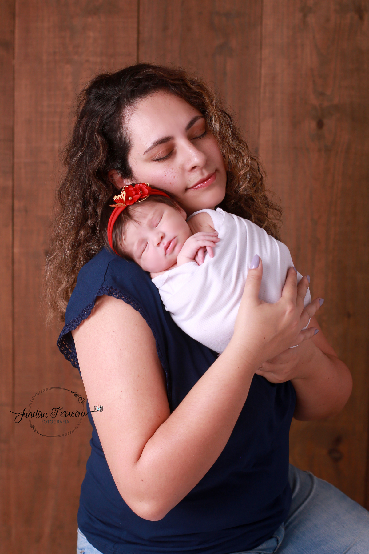 Newborn com a mamãe
