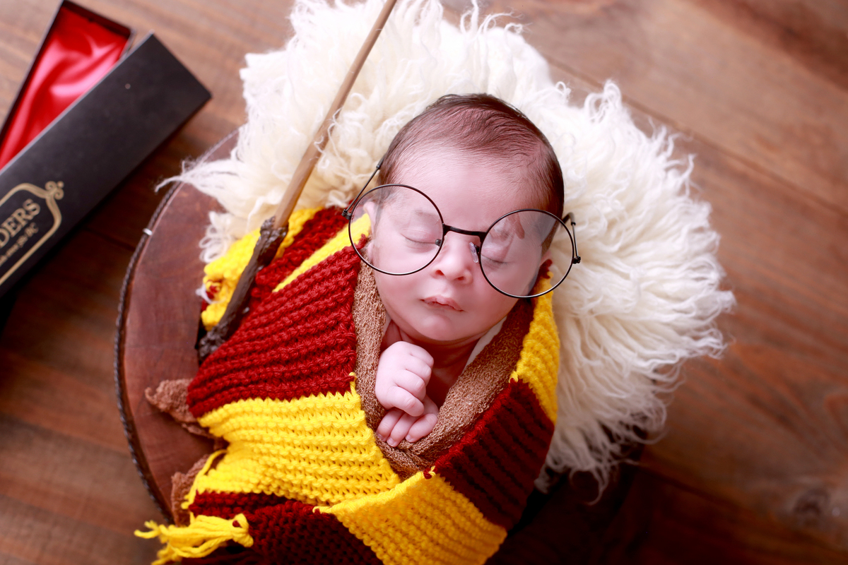 Newborn Harry Potter