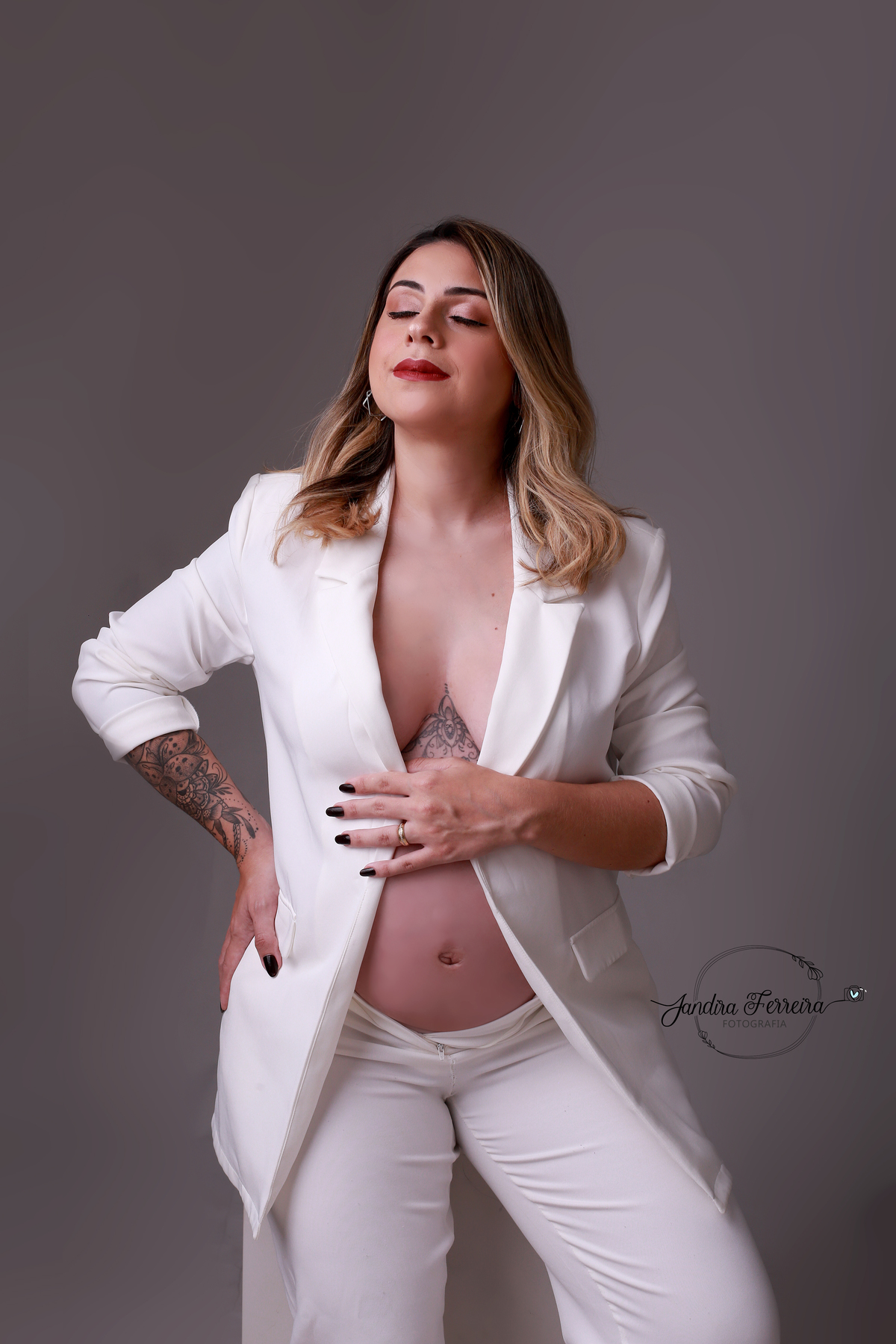 Estúdio fotográfico para gestante em São Paulo.