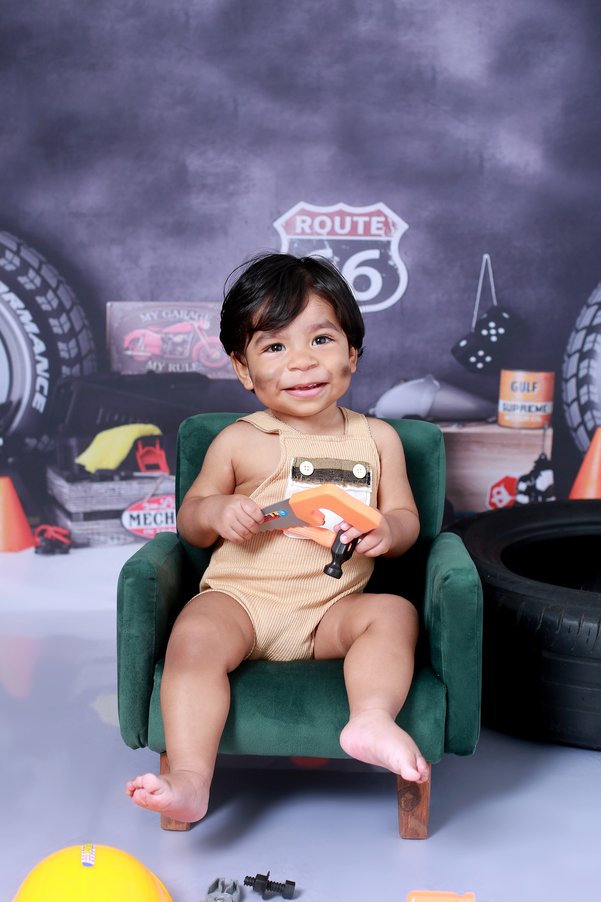 Ensaio trimestral de bebê SP