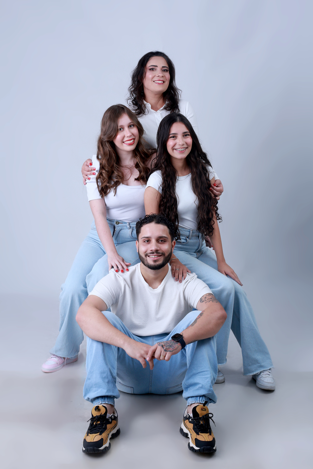 ensaio de aniversário com a família