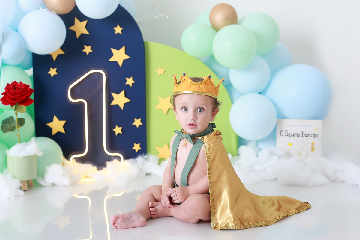 um aninho com tema Pequeno Príncipe