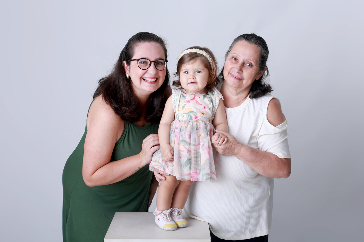 fotos de Smash the cake com a familia