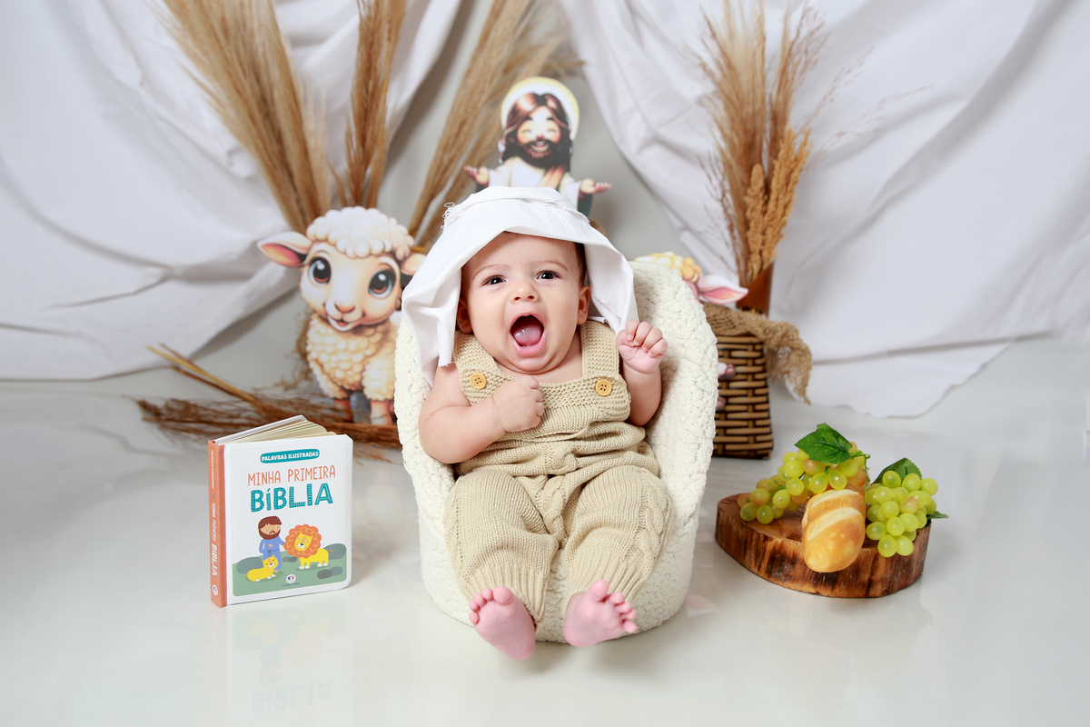 Ensaio de pascoa, bebe de discipulo