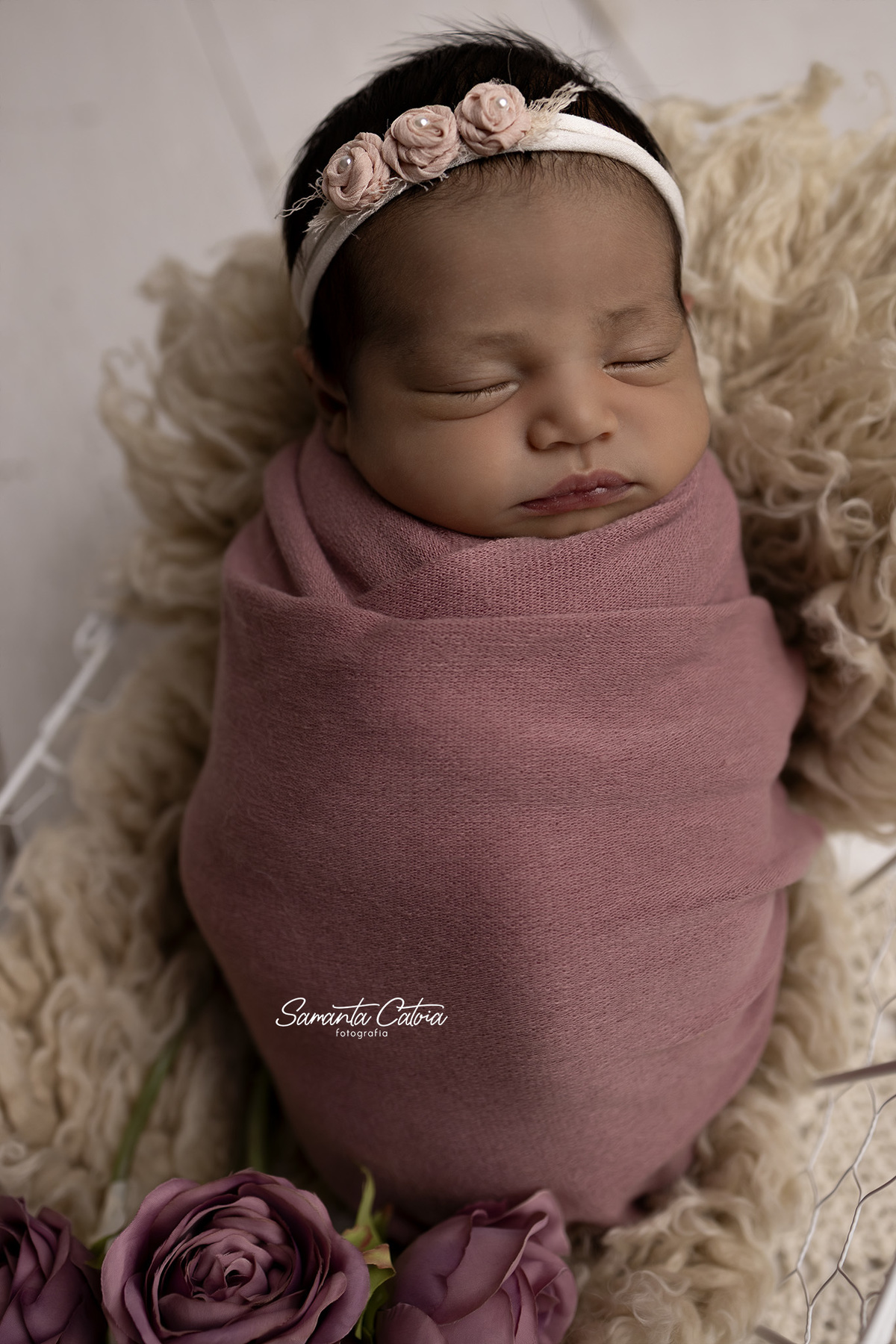 Aurora em seus primeiros dias de vida pelas lentes da fotógrafa especislista Samanta Catoia - Florianópolis