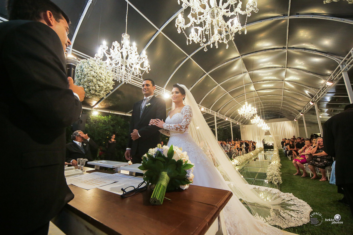 Cerimonia de casamento - fotografia de casamento - fotografo de casamento - vestido da noiva