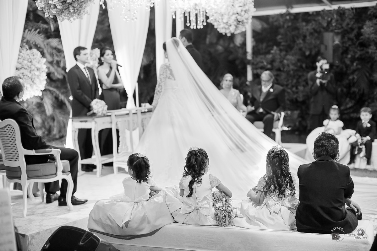 Cerimonia de casamento - fotografia de casamento - fotografo de casamento - vestido da noiva